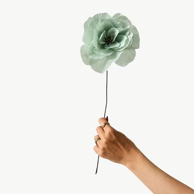 STUDIO ABOUT Paper Flower Rosa La Paloma mint