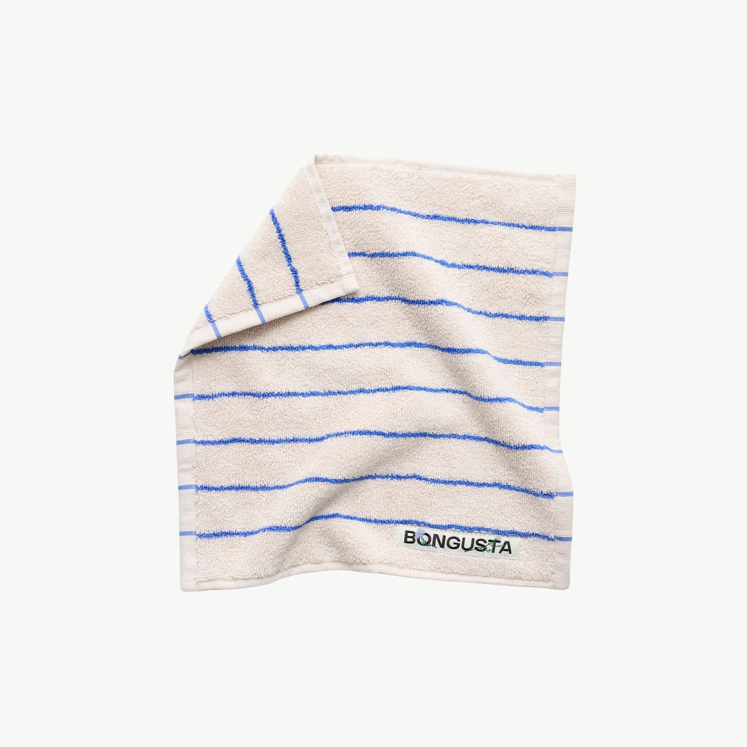 BONGUSTA Naram gastendoek moonbeam &amp; ultramarine 30 x 30cm