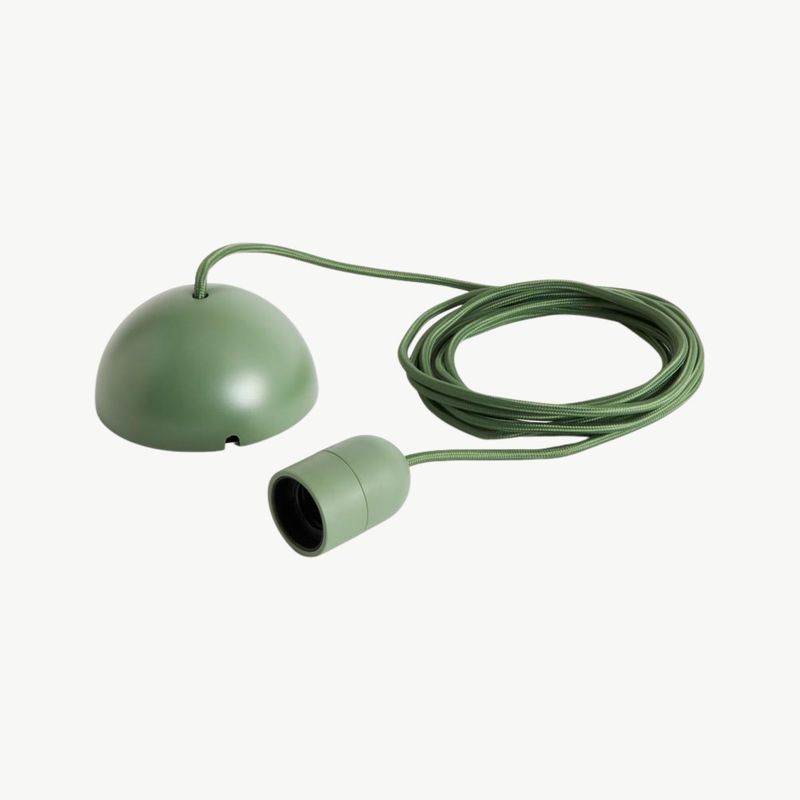 HAY Common Pendant Cord set green