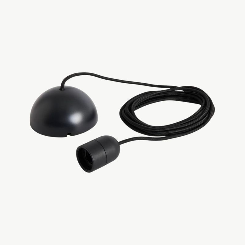 HAY Common Pendant Cord set black