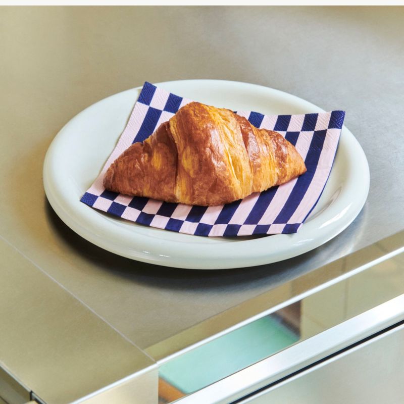 HAY Pattern servetten stripe cream &amp; sand medium