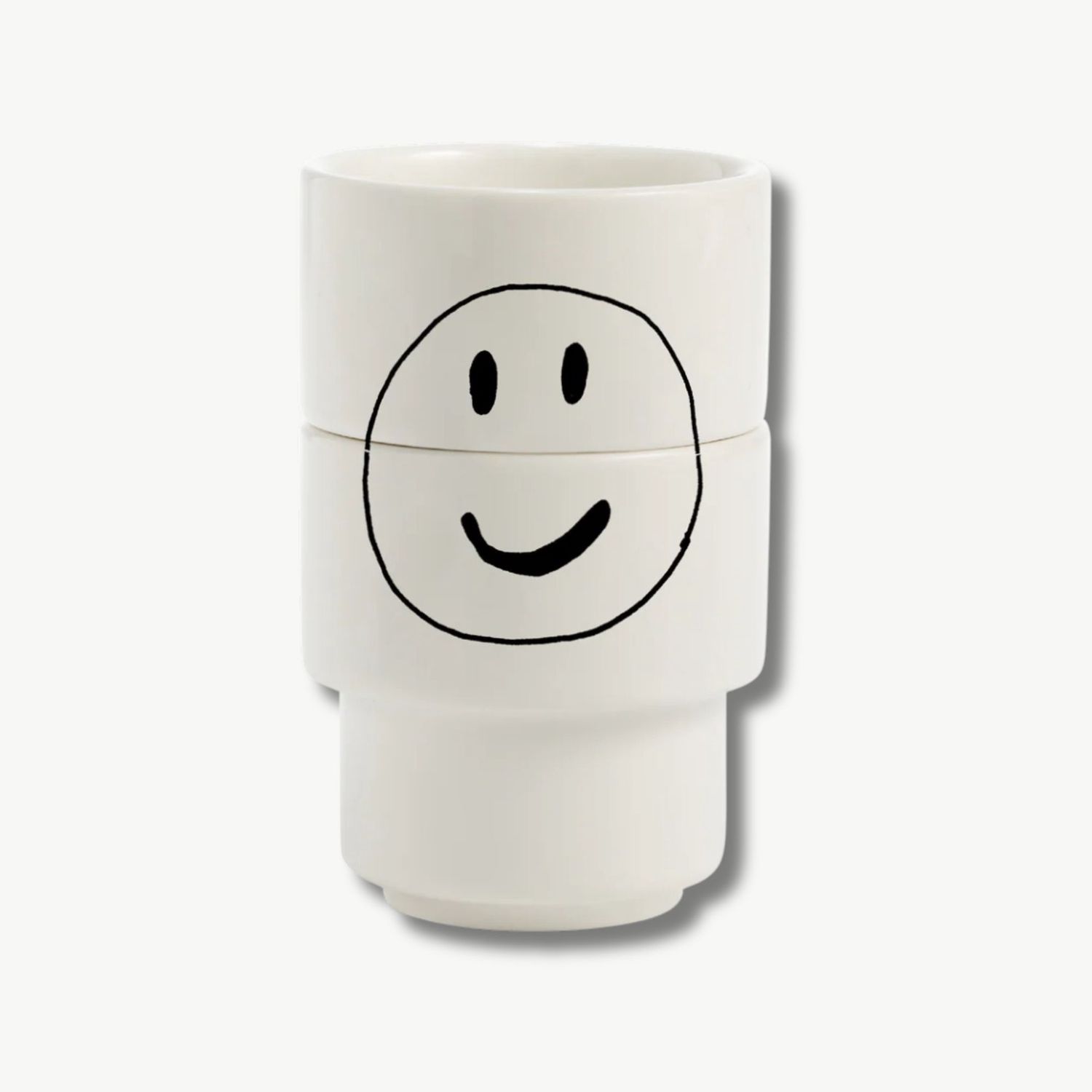 HELEN B Eierdopjes Smiley set van 2