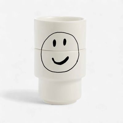 HELEN B Eierdopjes Smiley set van 2