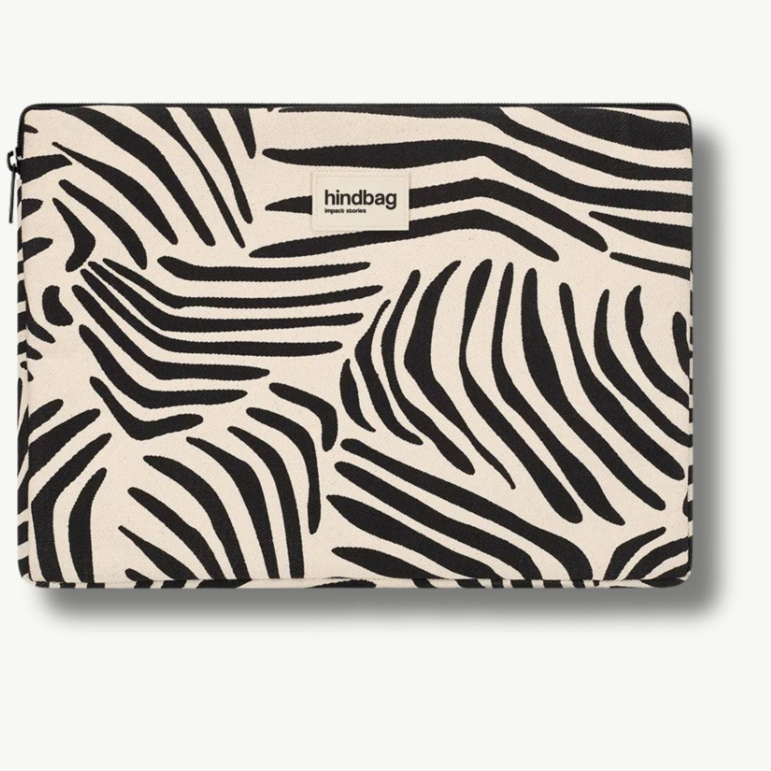 HINDBAG Ava Laptophoes zebra off-white