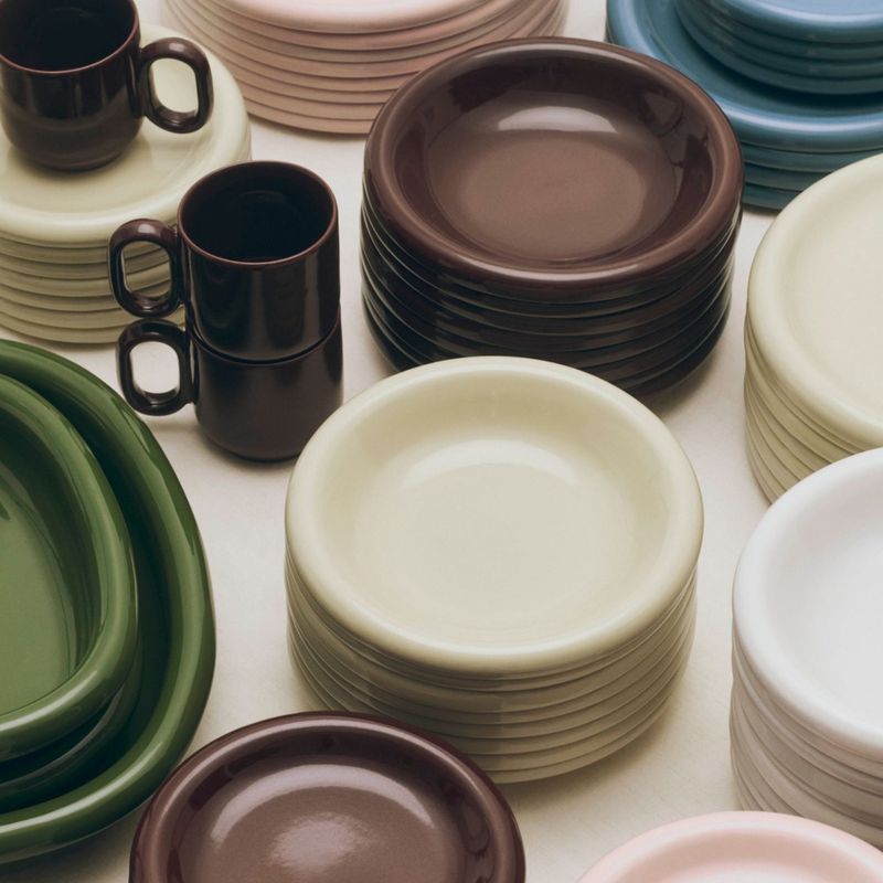 HAY Barro Bowl burgundy, set van 2