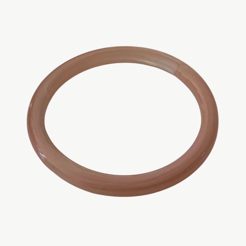 BYBJOR Colorful Marble Bangle armband blush
