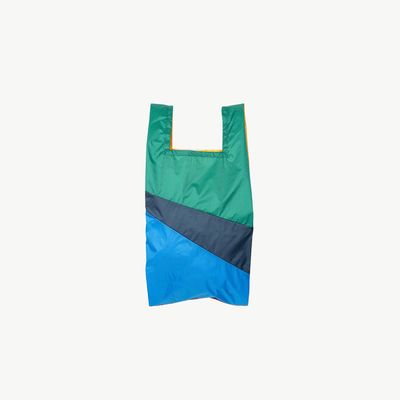 SUSAN BIJL The New Shopping Bag Multi TV Yellow Small