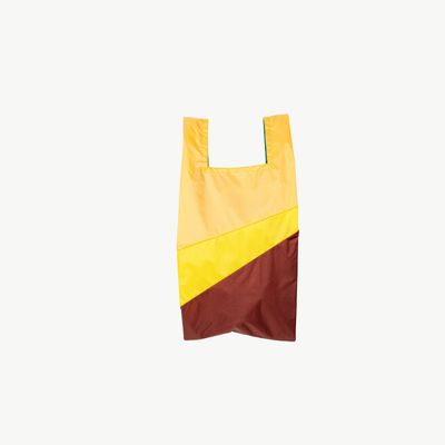 SUSAN BIJL The New Shopping Bag Multi TV Yellow Small