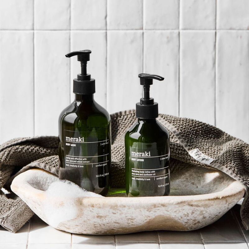 MERAKI Cotton Haze body wash