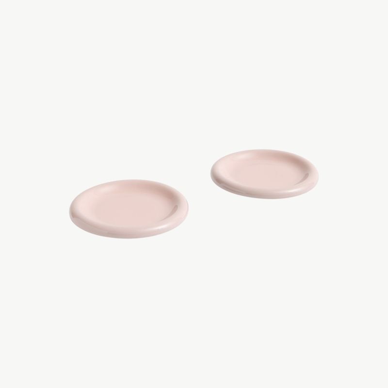 HAY Barro Bord set van 2 ø18cm pink