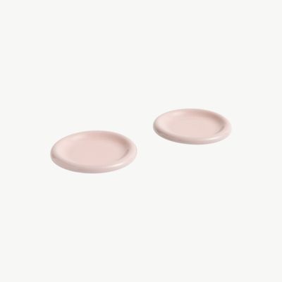 HAY Barro Bord set van 2 ø18cm pink
