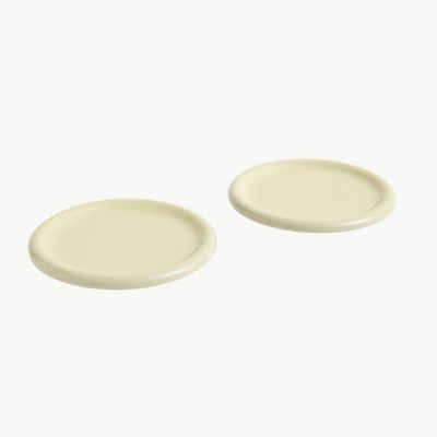 HAY Barro Bord set van 2 ø24cm pistachio