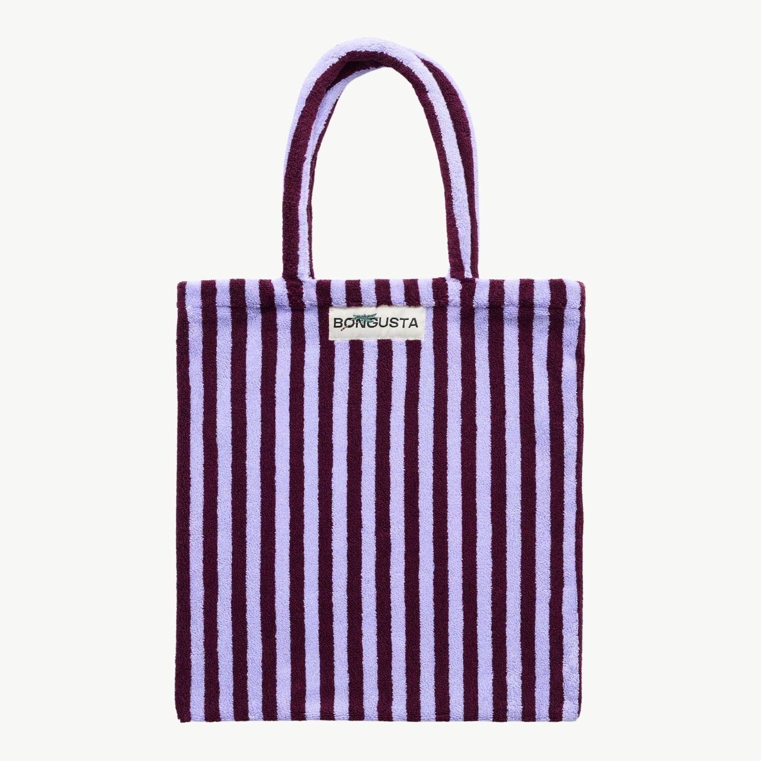 BONGUSTA Naram Totebag wine &amp; lavender bleu
