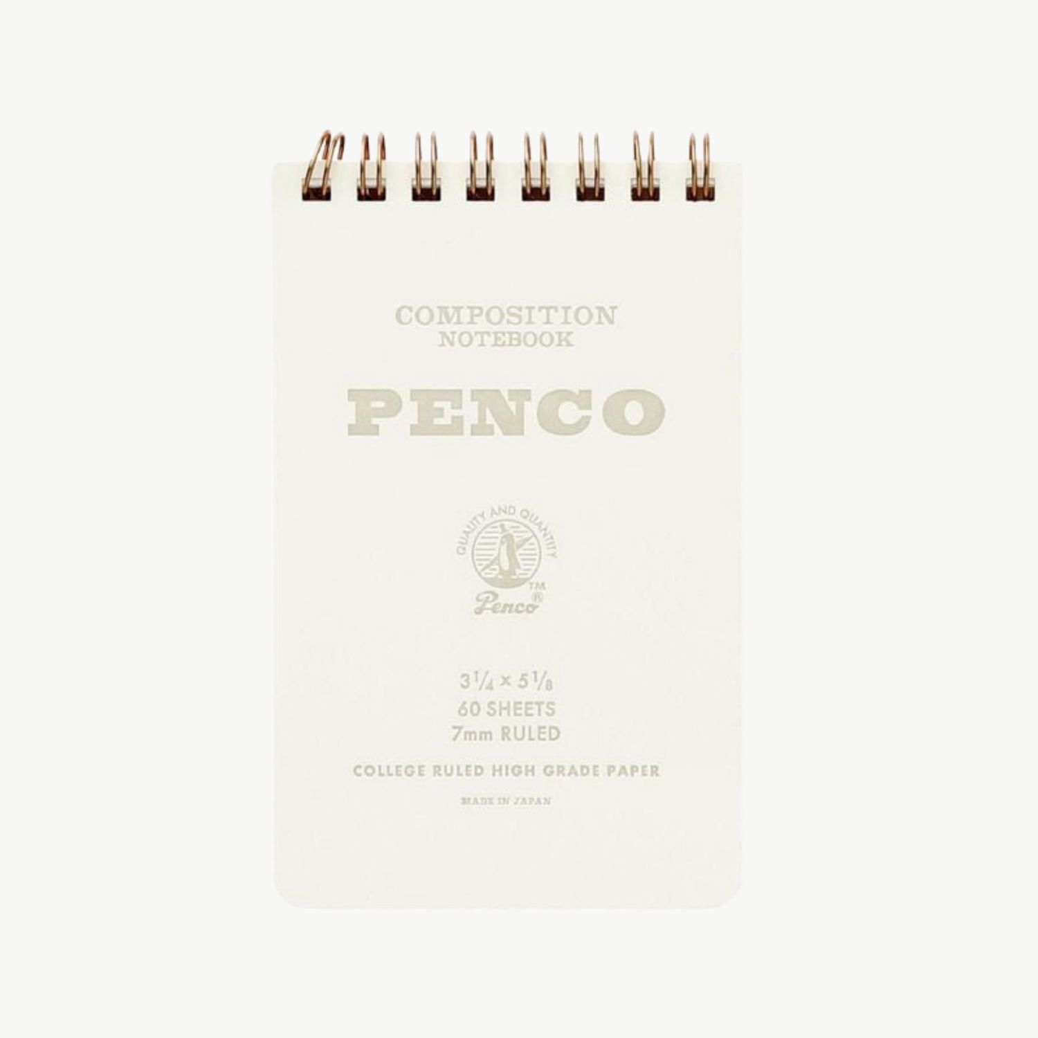 PENCO Coil Note Pad white small