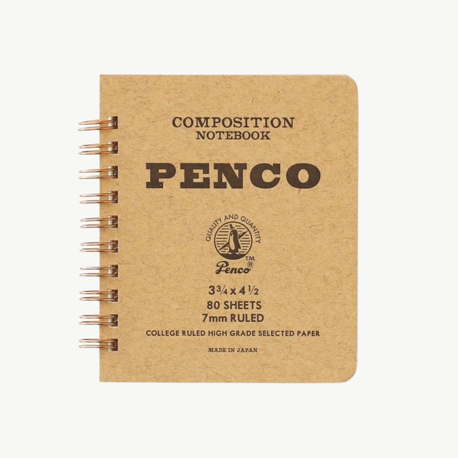 Penco Coil Notebook natural small