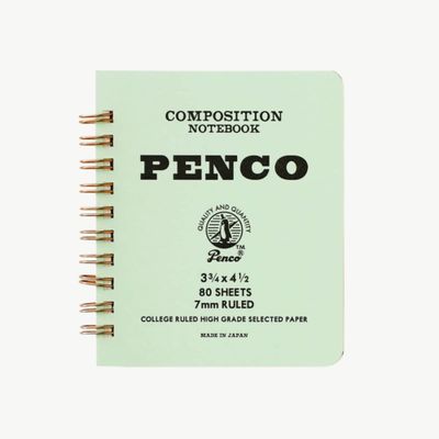 Penco Coil Notebook mint small