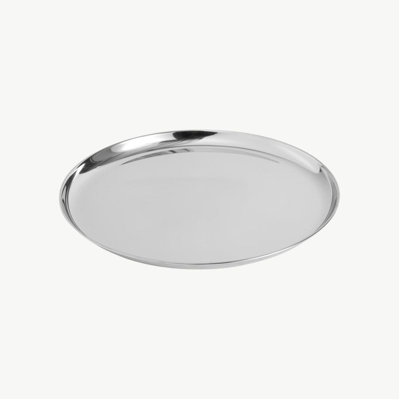 HAY Essential Steel round dish medium RVS