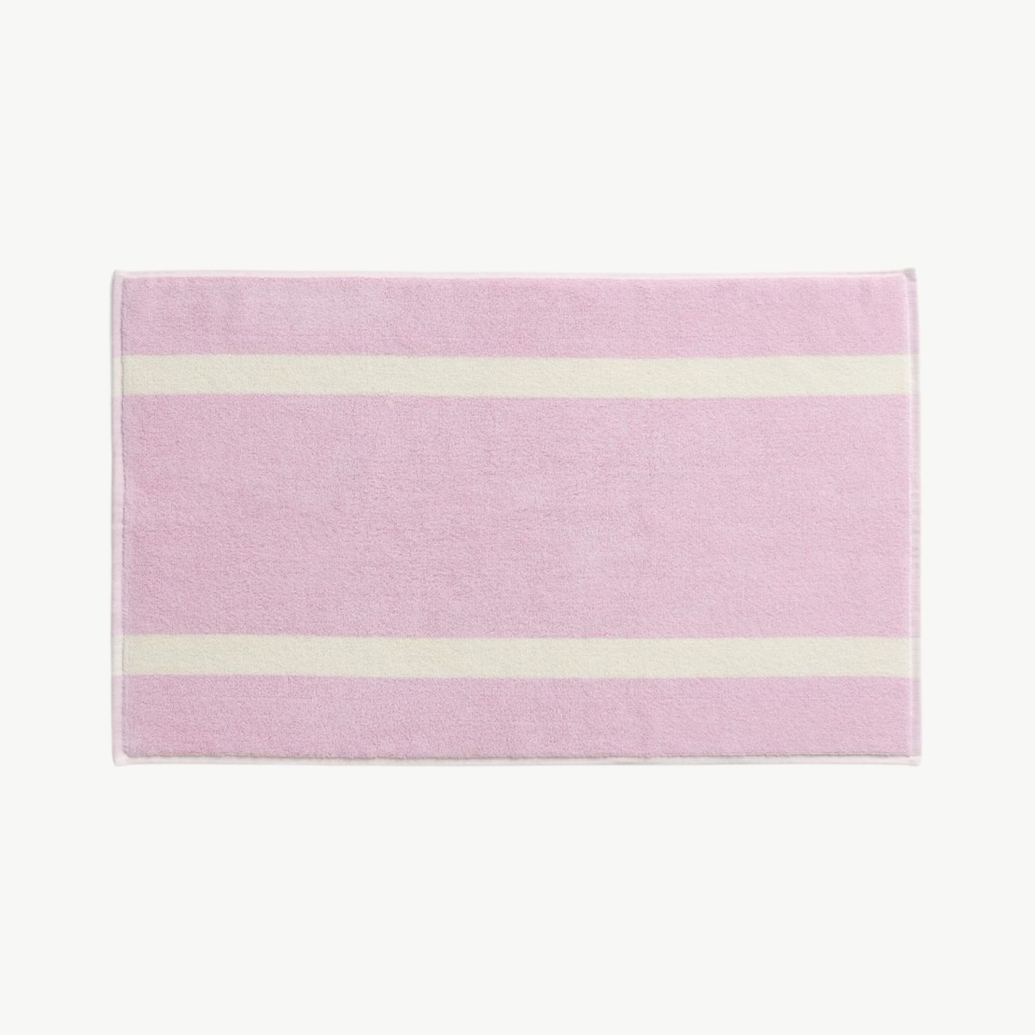 HAY Stripe badmat cool pink 50x80cm