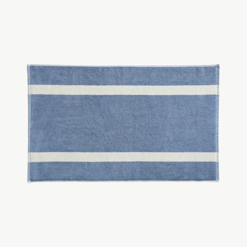 HAY Stripe badmat dusty blue 50x80cm