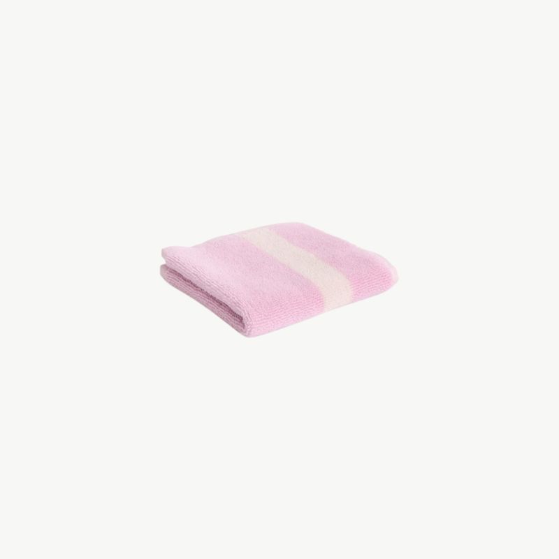 HAY Stripe washand cool pink 30x30cm