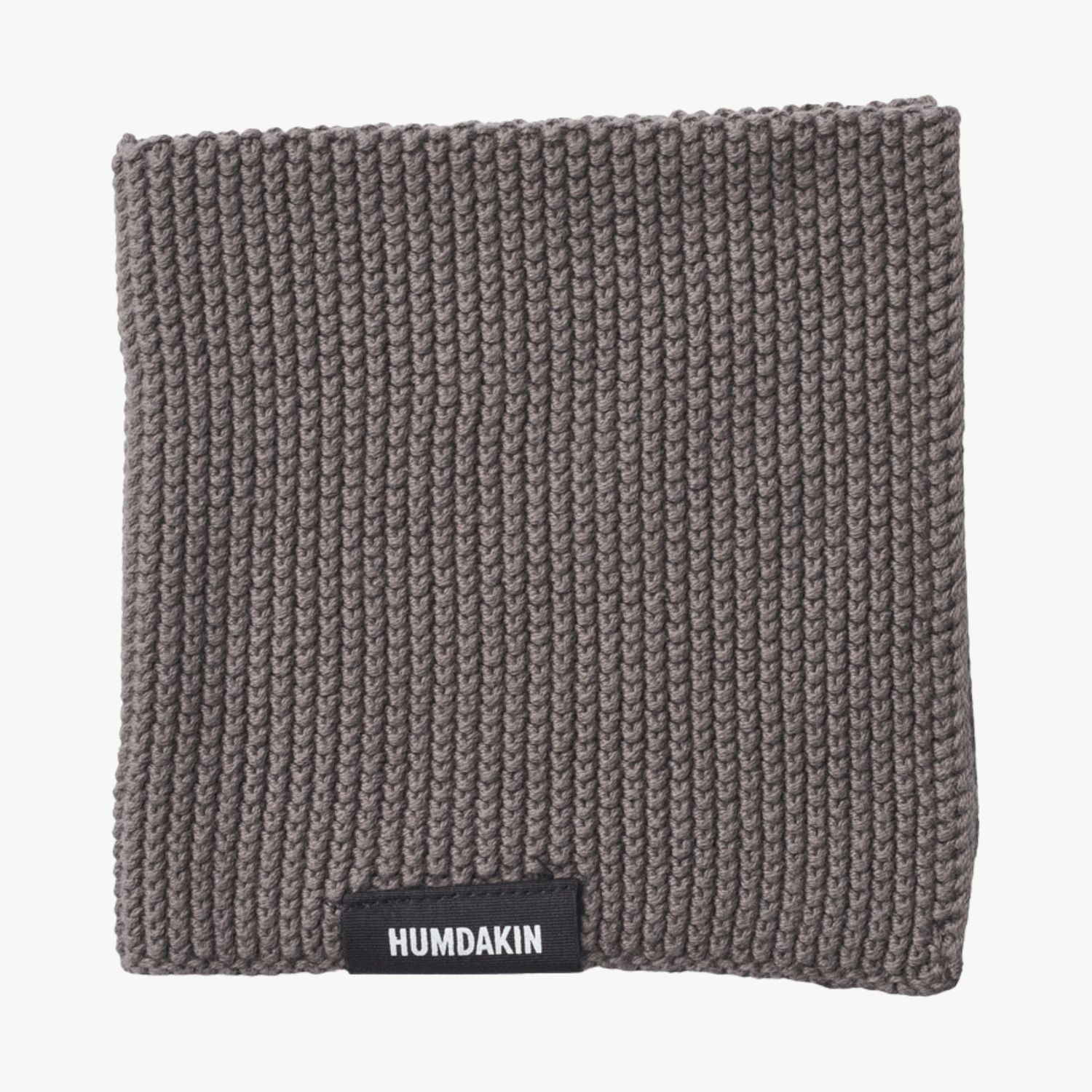 HUMDAKIN Organic Knitted vaatdoek steel grey