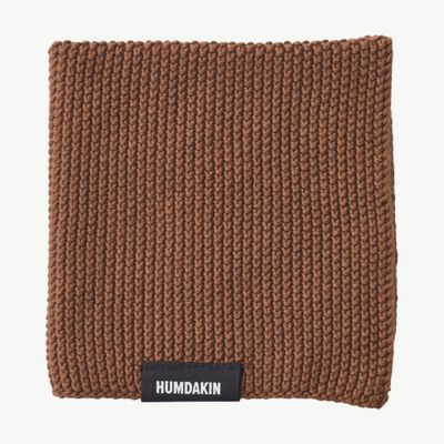 HUMDAKIN Organic Knitted vaatdoek bison brown