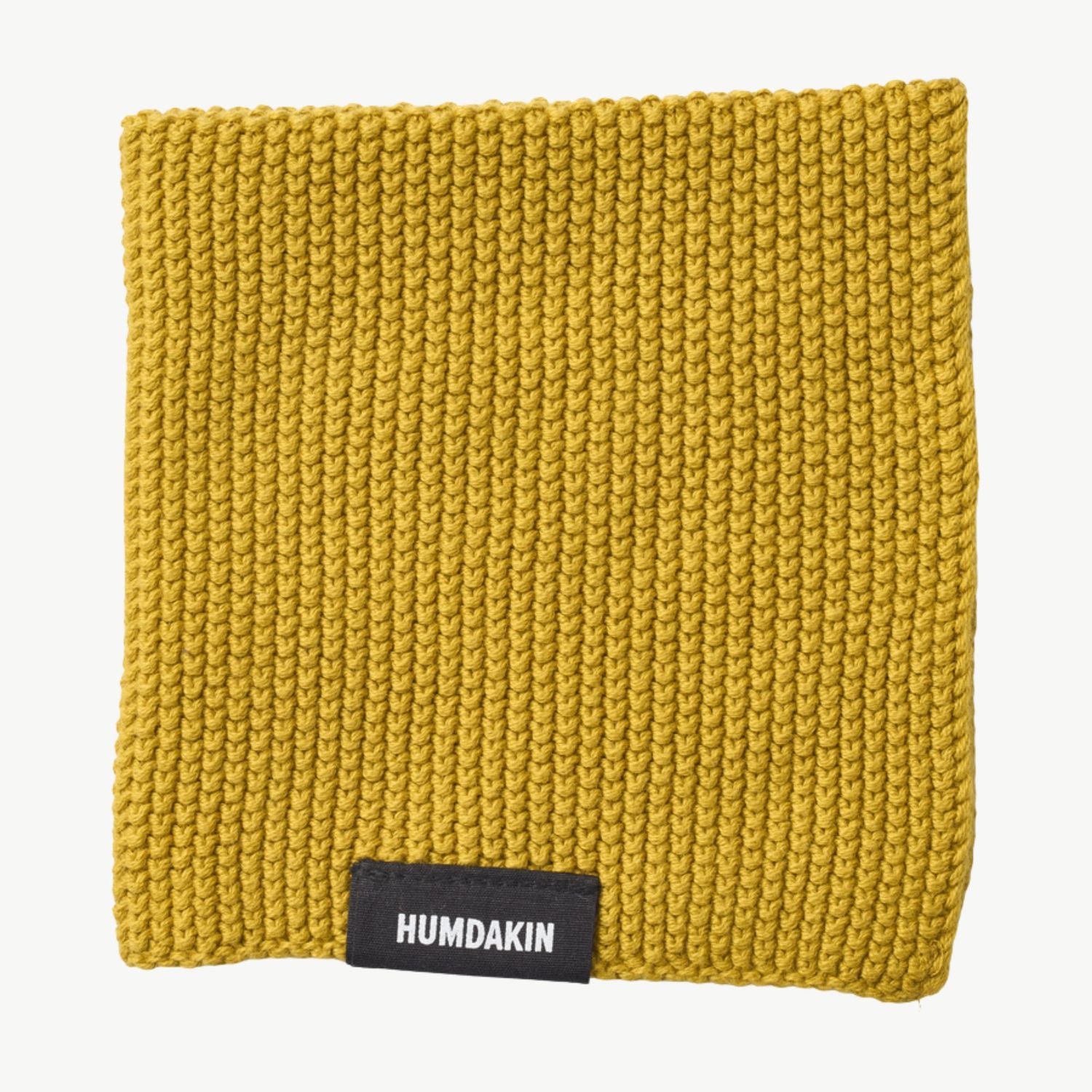 HUMDAKIN Organic Knitted vaatdoek olive oil