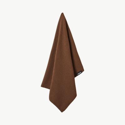 HUMDAKIN Organic Knitted handdoek bison brown
