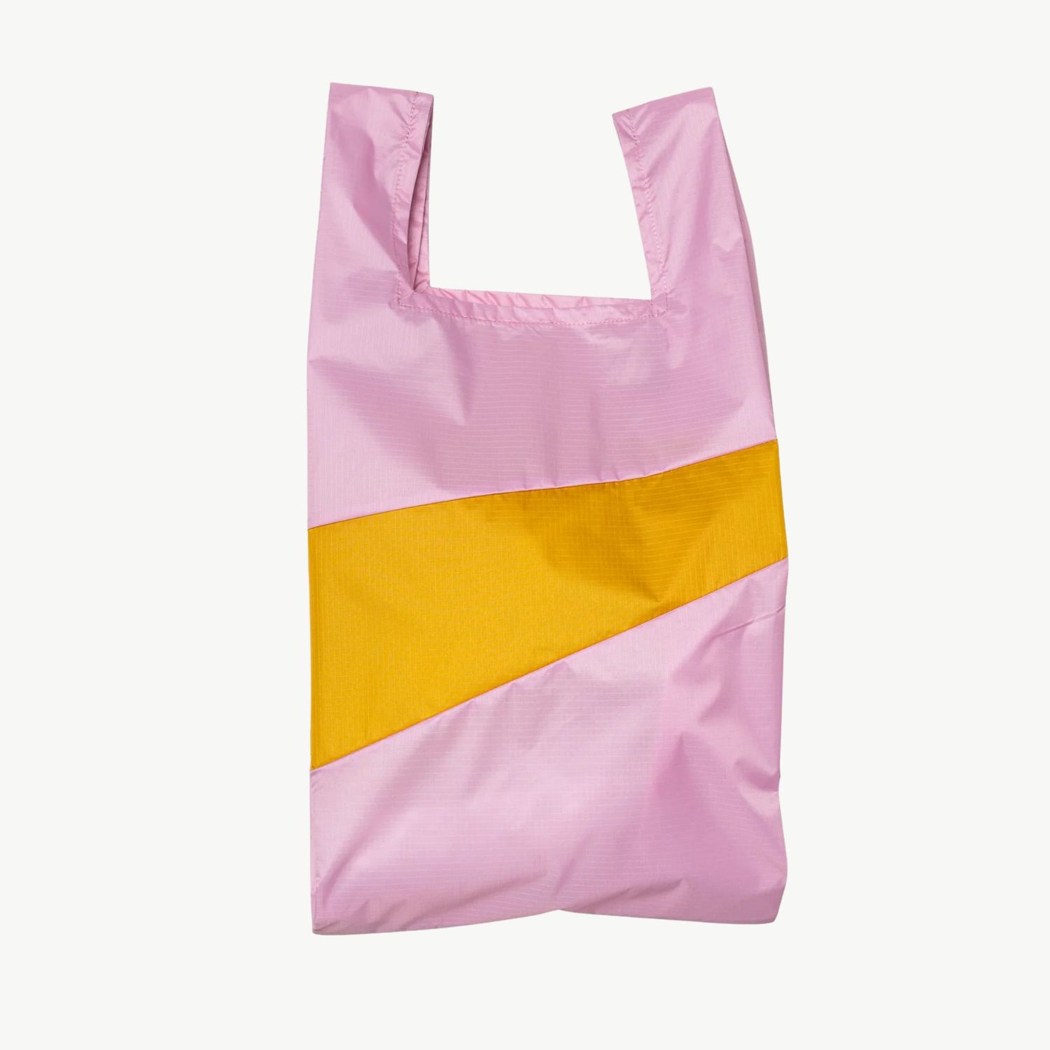 SUSAN BIJL The New Shoppingbag Pale Pink &amp; Lino large