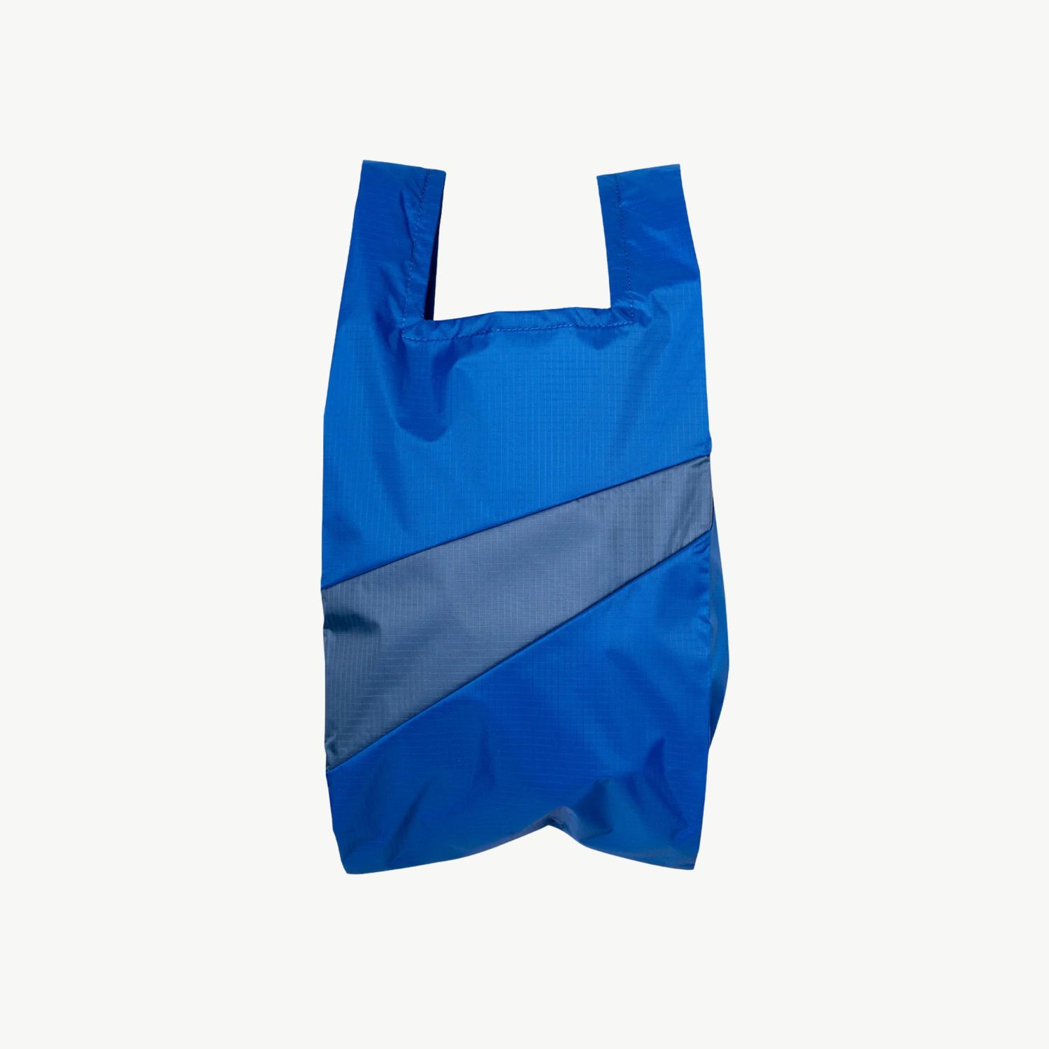 SUSAN BIJL The New Shoppingbag Blue &amp; Dark Patrol medium