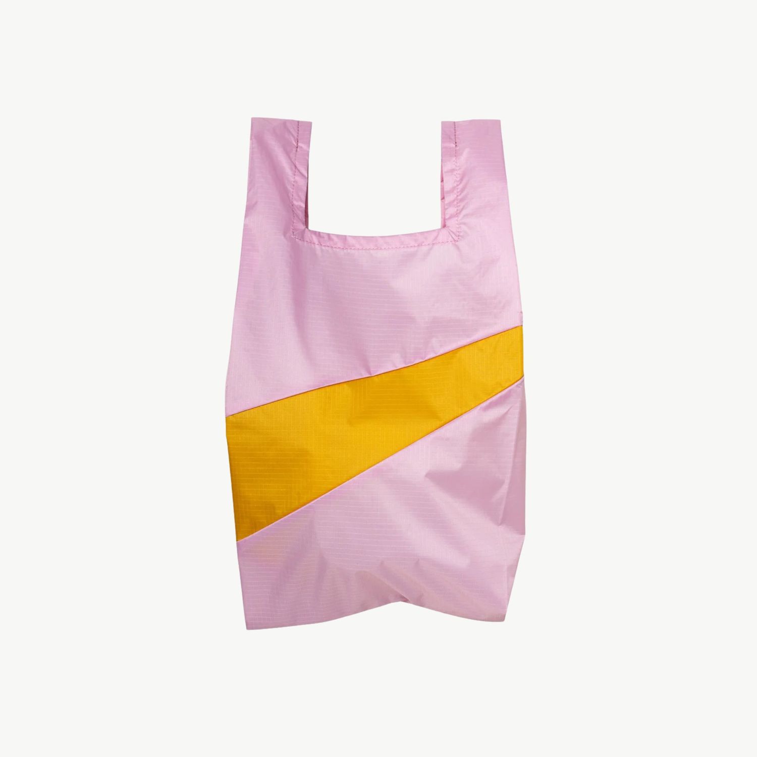 SUSAN BIJL The New Shoppingbag Pale Pink &amp; Lino medium