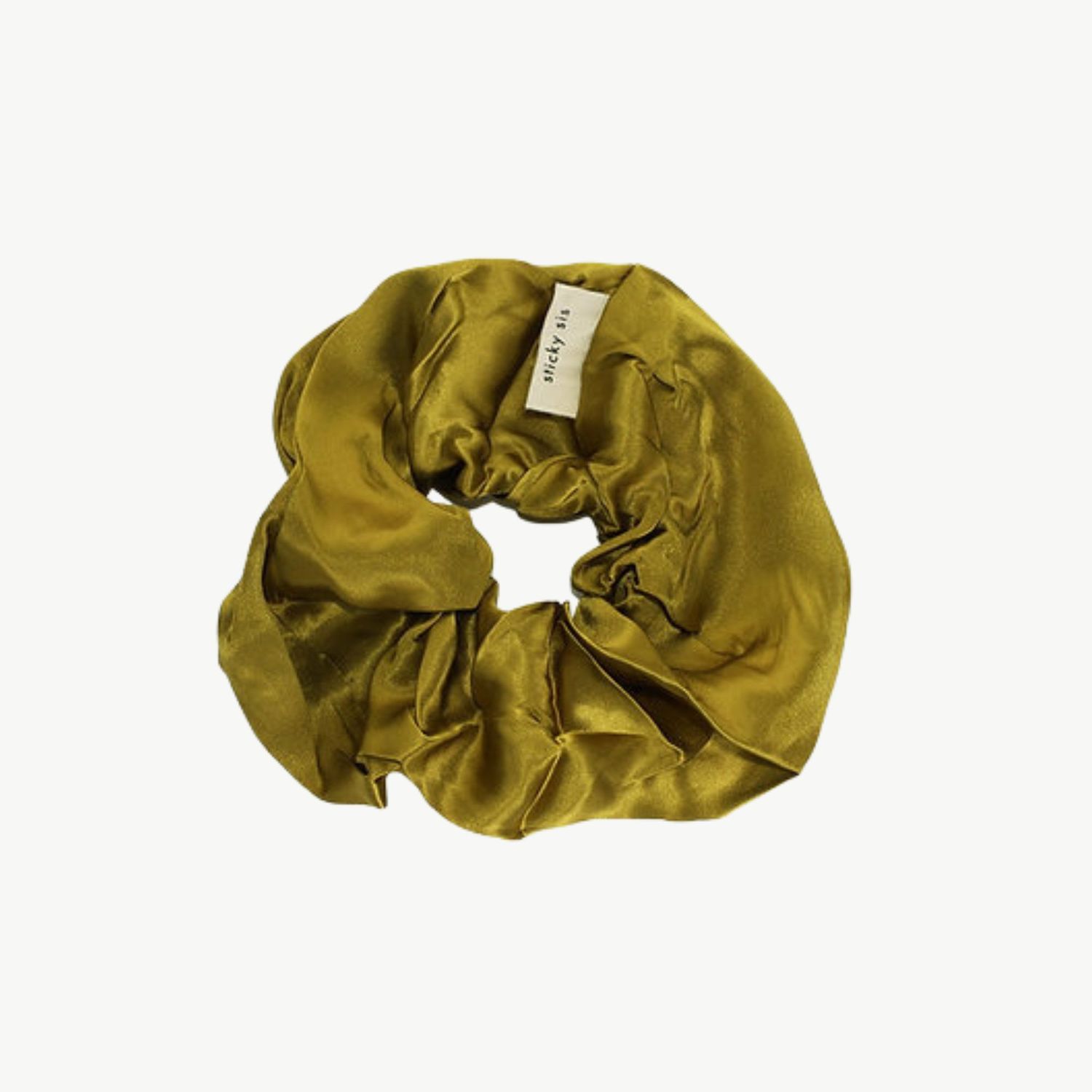 THE STICKY SIS CLUB SIS CLUB Scrunchie Costa Green
