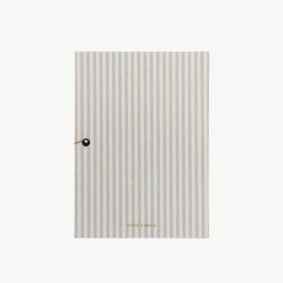 MONK &amp; ANNA Cotton Stripe Cloud notebook large