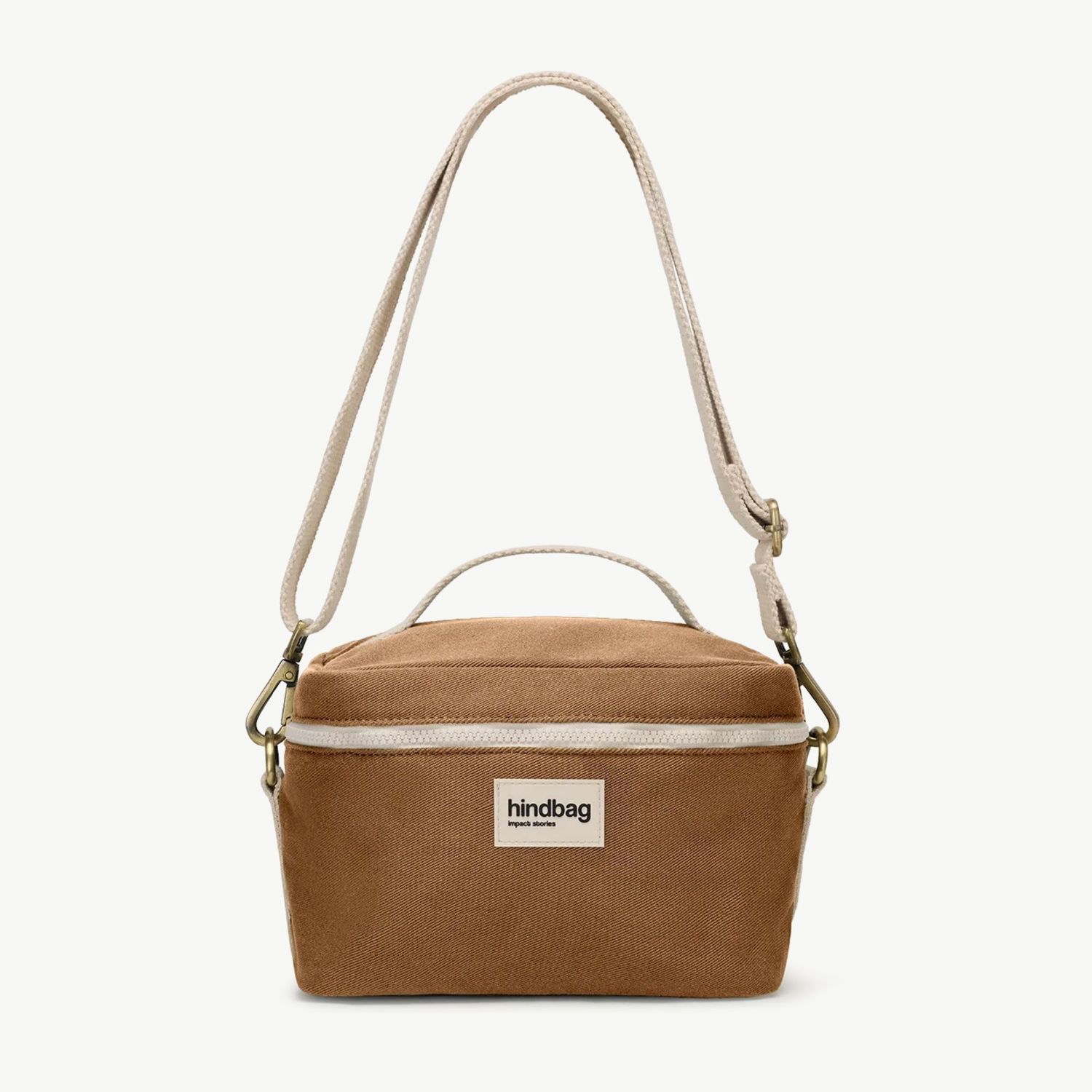 HINDBAG Igor lunchtas kaneelbruin