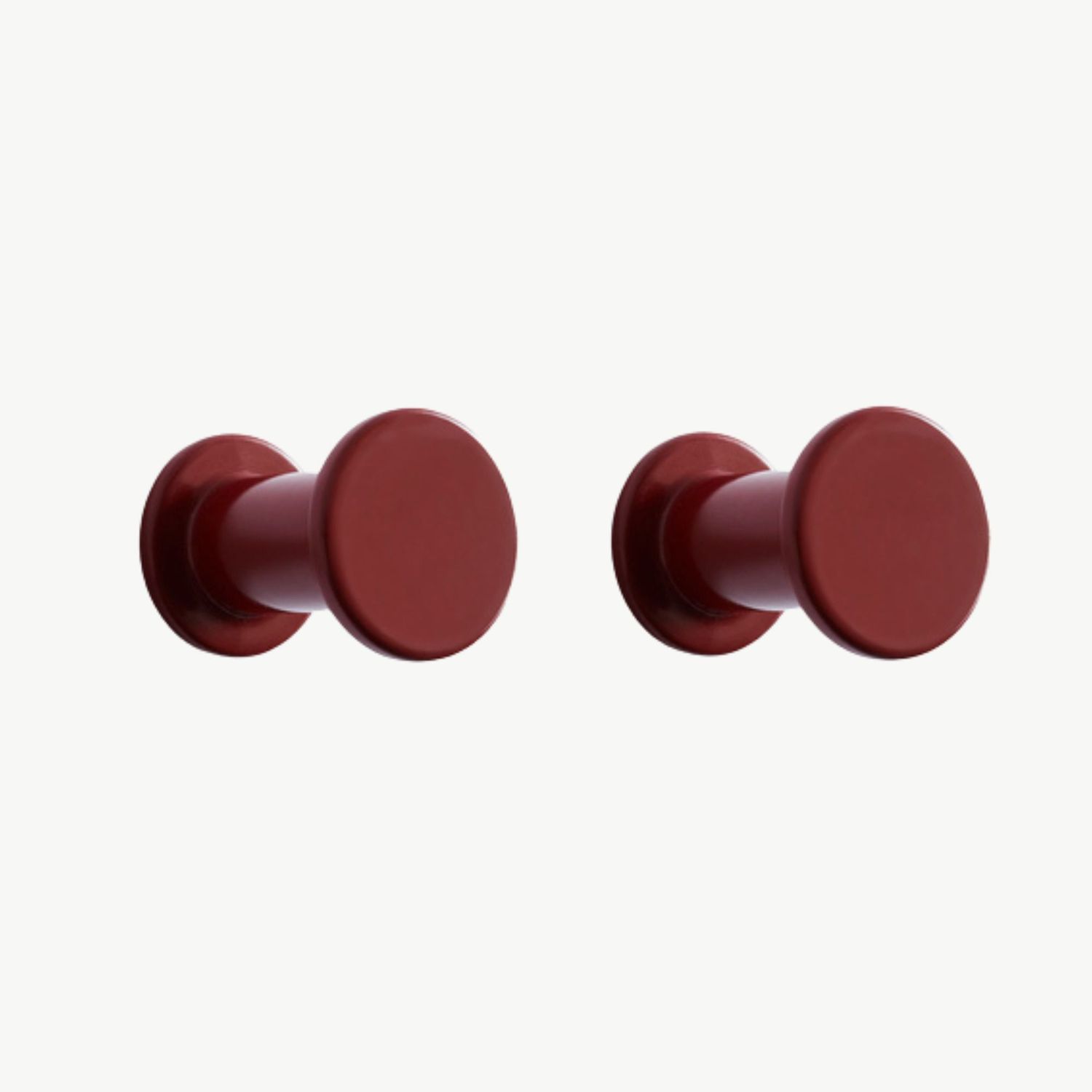 HAY Bolt Hook kapstok Red set van 2