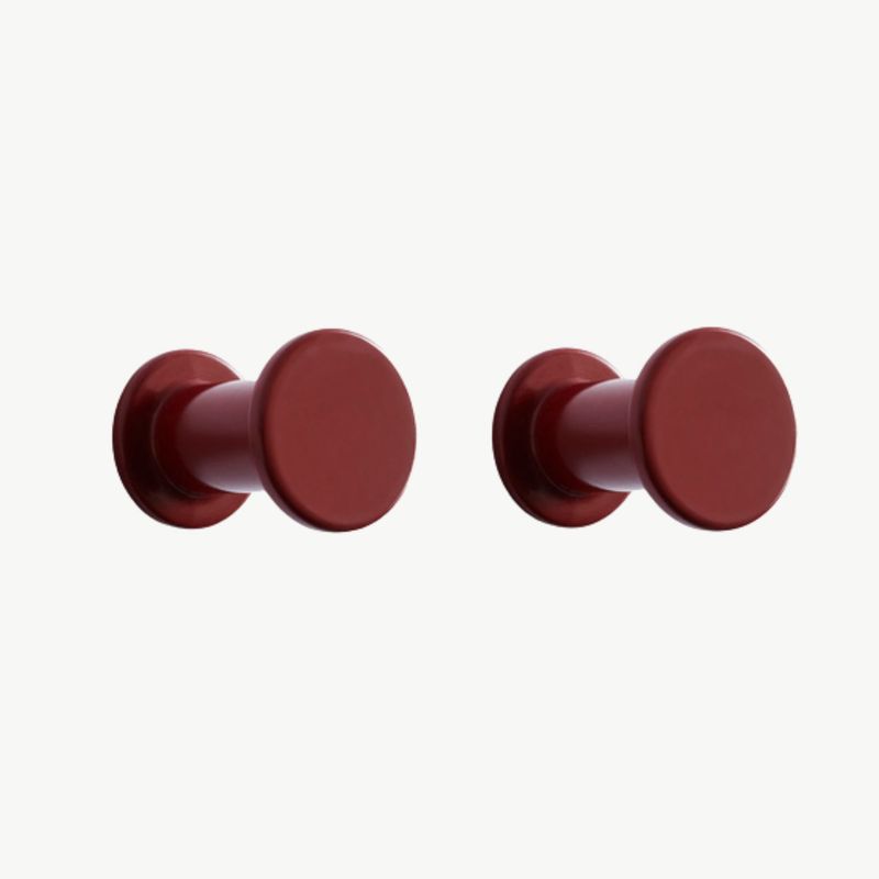 HAY Bolt Hook kapstok Red set van 2