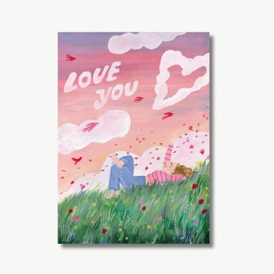 Postcard Day Dreamer