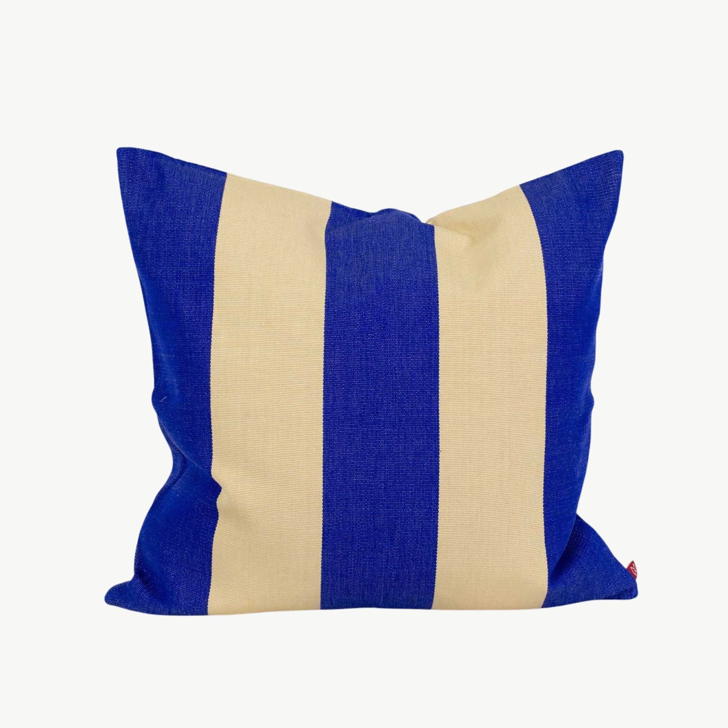 A WORLD OF CRAFT Fifi kussenhoes blauw/beige 50x50cm