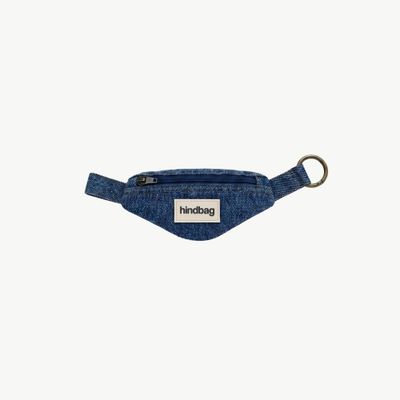 HINDBAG Côme sleutelhanger donkerblauw denim