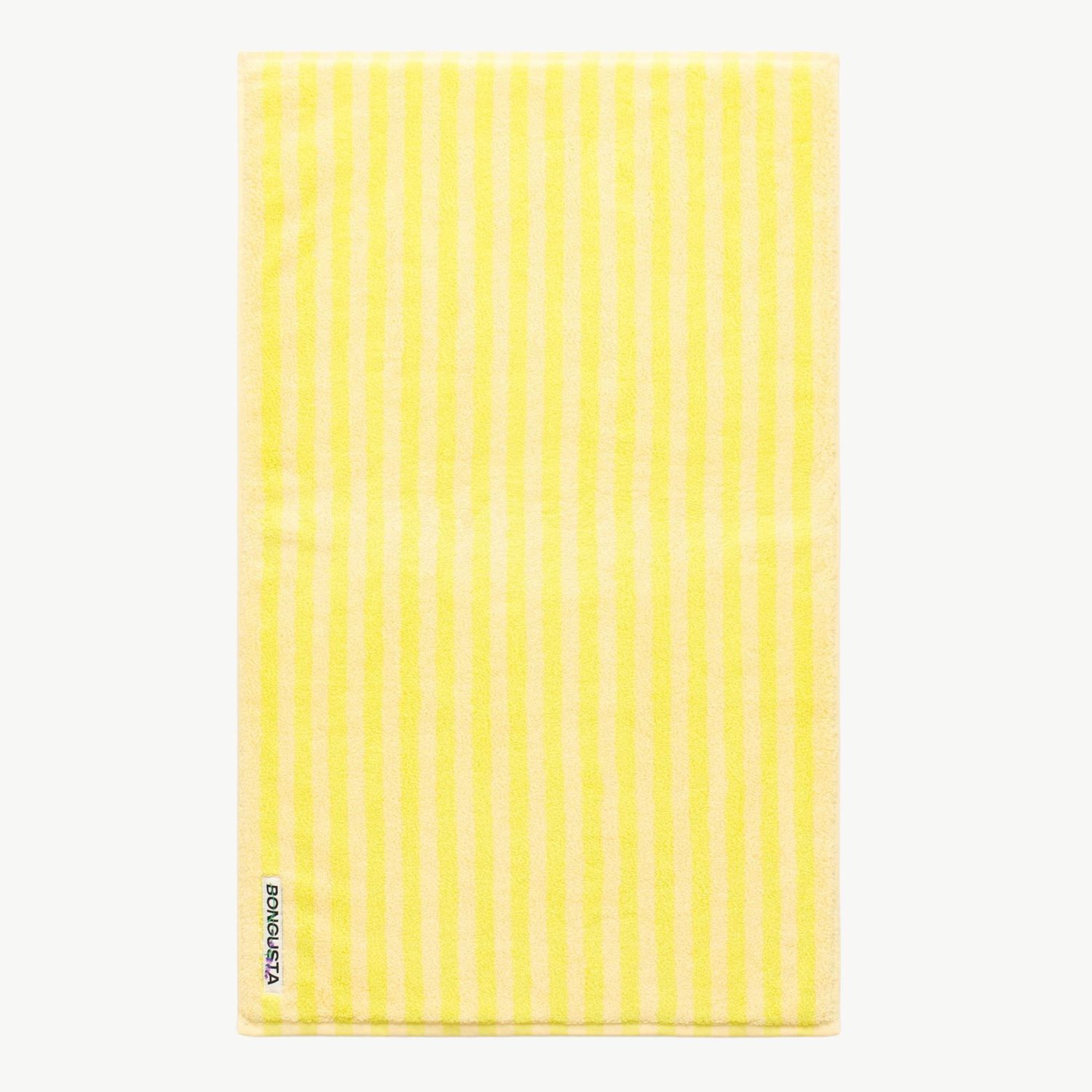 BONGUSTA Naram badmat pristine &amp; neon yellow 50x80 cm