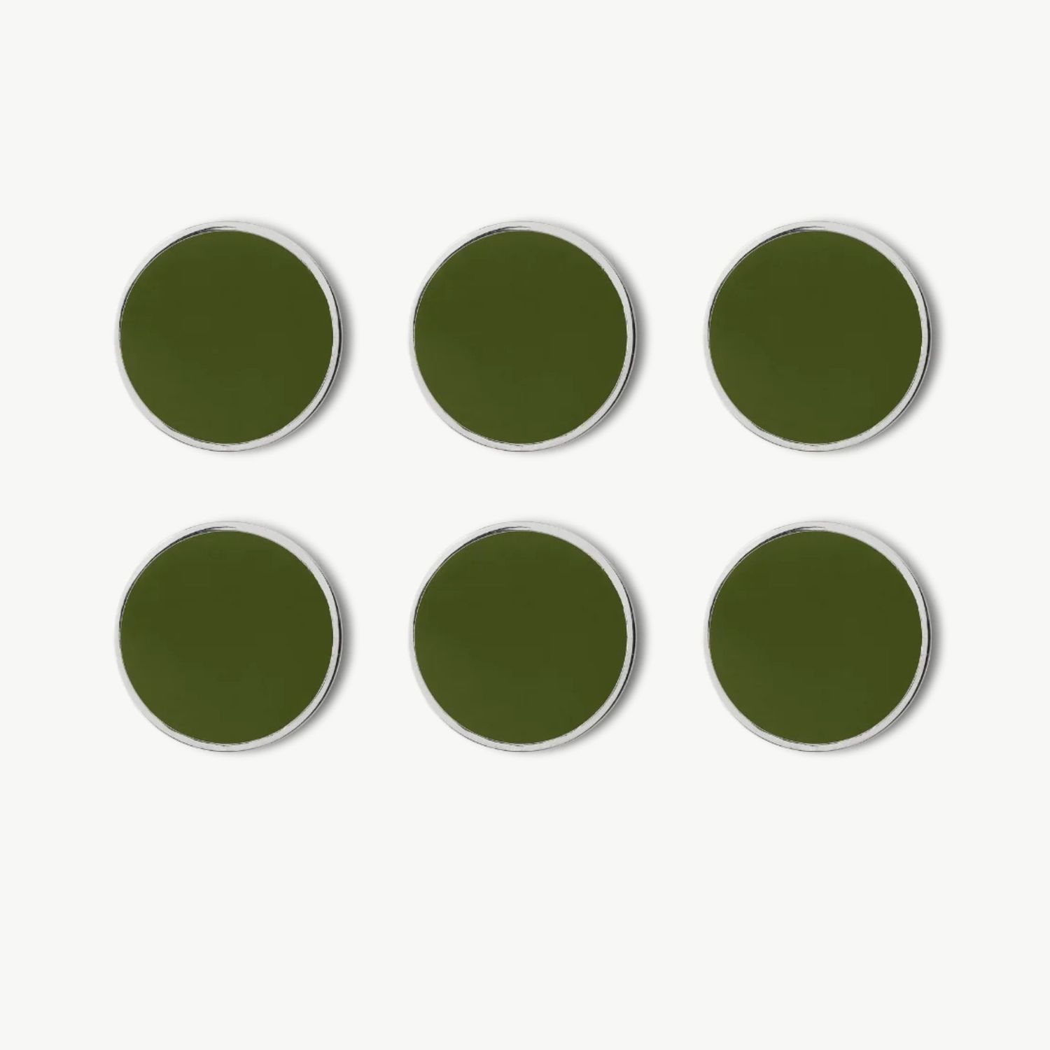 MUSTARD The Buttons magneten Olive