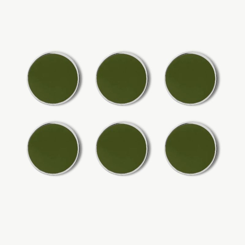 MUSTARD The Buttons magneten Olive