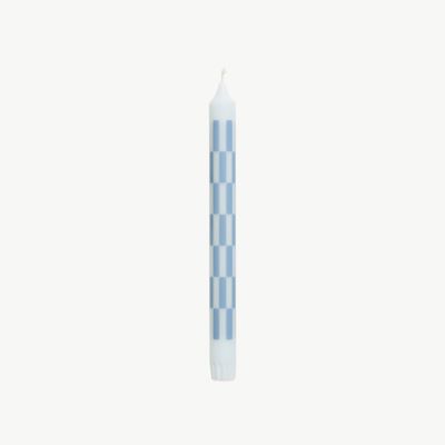 HAY Pattern kaars light blue &amp; dusty blue