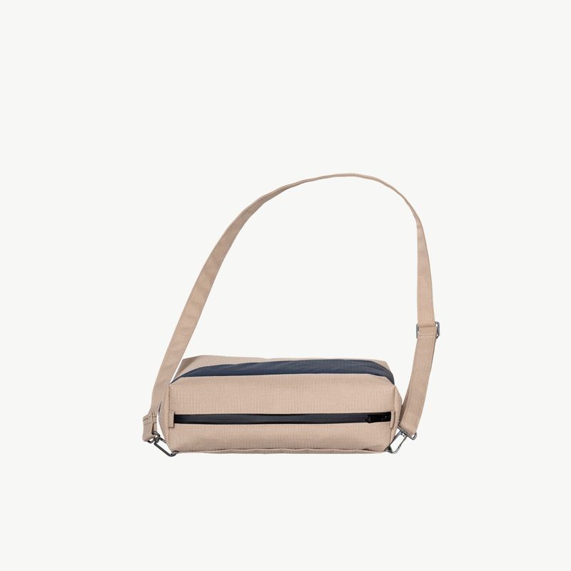 SUSAN BIJL The New Bum Bag Almond &amp; Tornado Medium