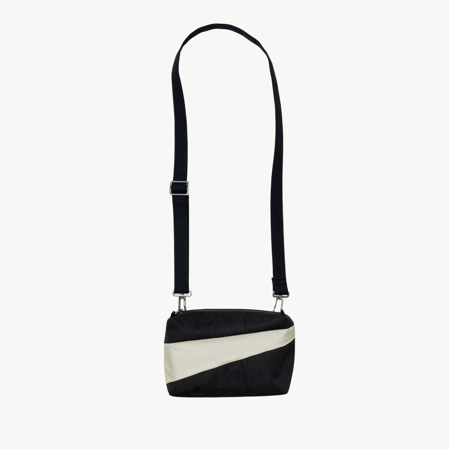 SUSAN BIJL The New Bum Bag Black &amp; Cloud Small