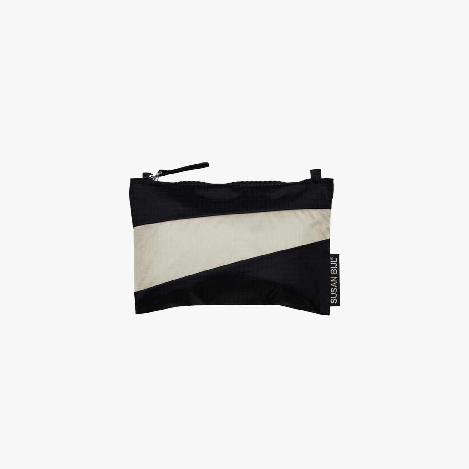 SUSAN BIJL The New Pouch Black &amp; Cloud Small