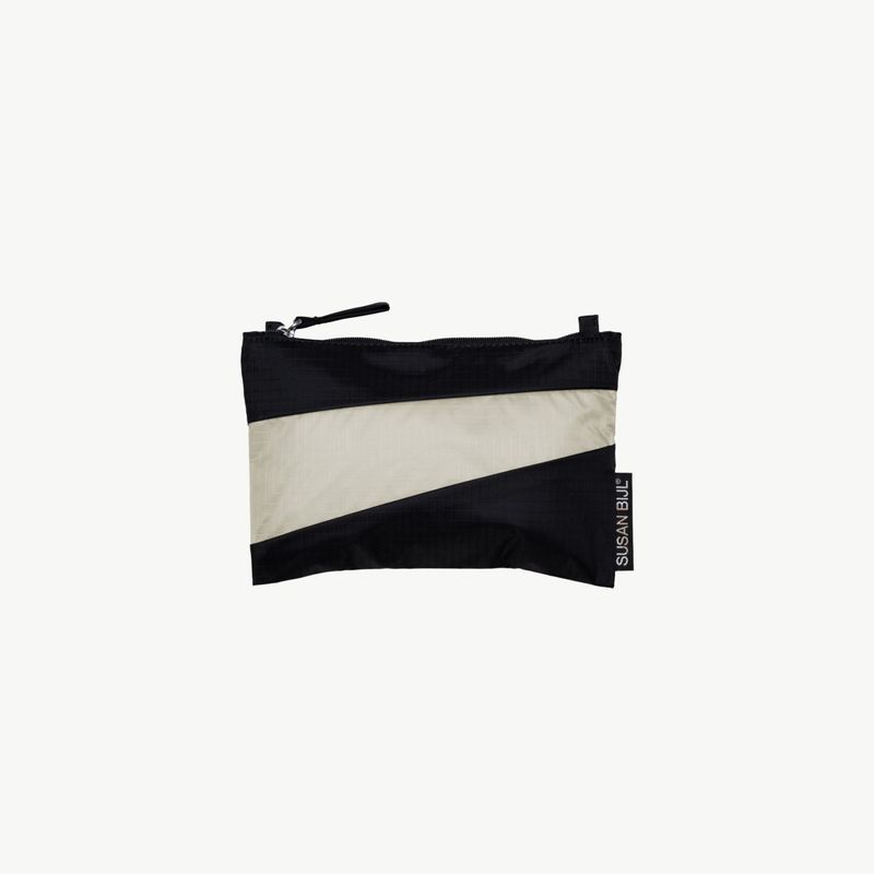 SUSAN BIJL The New Pouch Black &amp; Cloud Small