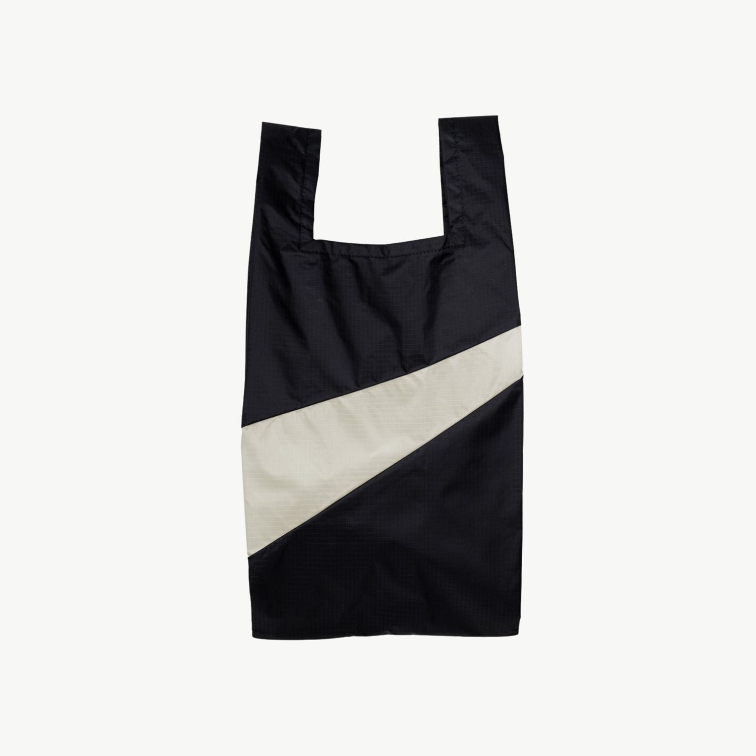 SUSAN BIJL The New Shopping Bag Black &amp; Cloud Medium