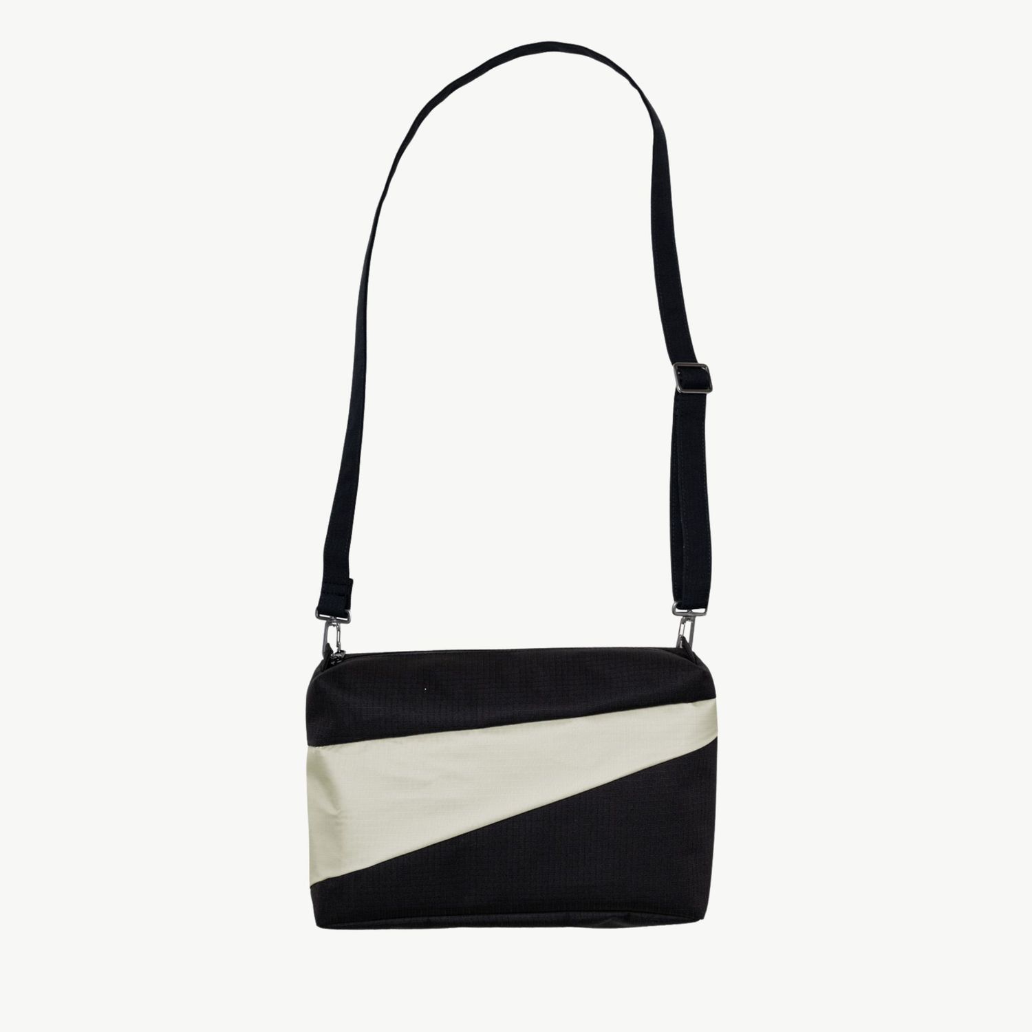 SUSAN BIJL The New Bum Bag Black &amp; Cloud Medium