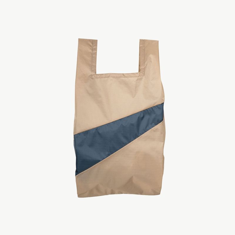 SUSAN BIJL The New Shopping Bag Almond &amp; Tornado Medium